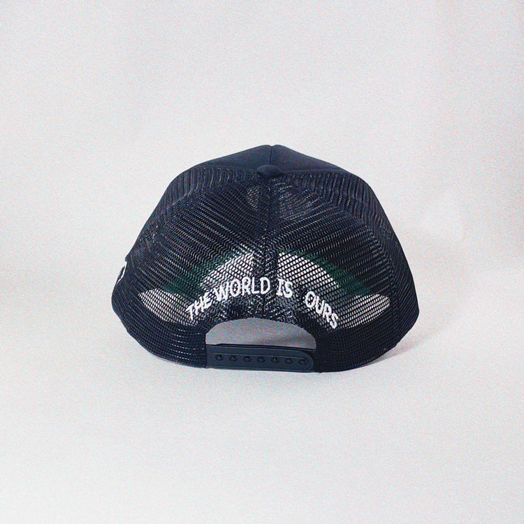 Black Classic Logo Trucker Hat