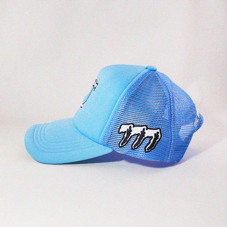 Baby Blue Classic Logo Trucker Hat