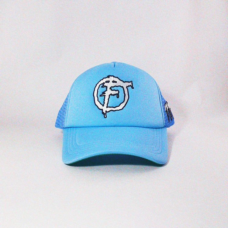 Baby Blue Classic Logo Trucker Hat