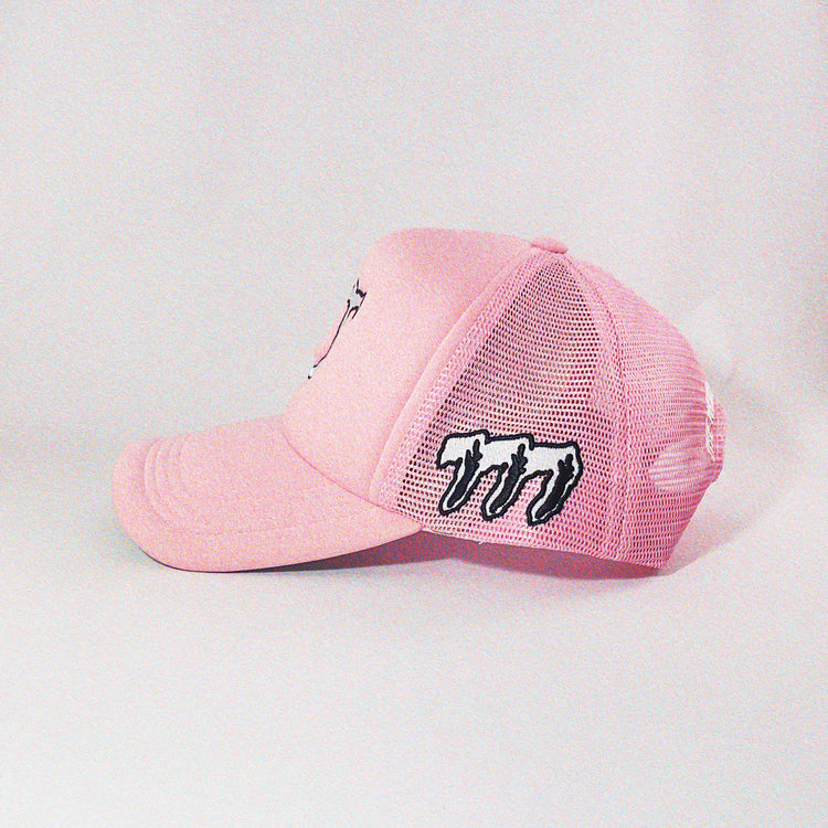 Pastel Pink Classic Logo Trucker Hat