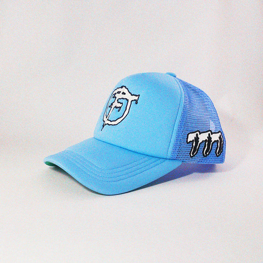 Baby Blue Classic Logo Trucker Hat